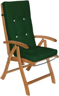 Detex 6x Stuhlauflage für Hochlehner Vanamo - grün
