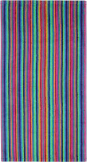 Cawö Handtücher Lifestyle Streifen multicolor 84 | Duschtuch 70x140 cm