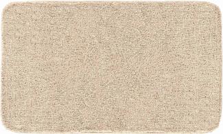 GRUND MELANGE Badematte 50 x 80 cm Beige