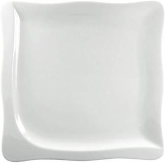 CreaTable - GOURMET - Teller 22 cm aus Porzellan / Kuchenteller / Frühstücksteller