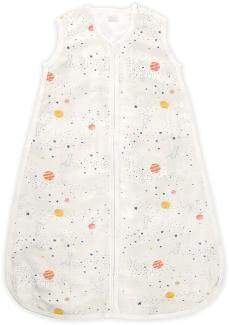 aden + anais™ Silky Soft Baby-Schlafsack, 1,0 TOG Wert, tragbare Decke für Babys, Bunte Muster für Mädchen & Jungen, Schlafsack für Neugeborene aus Bambusviskose, 0-6 Monate, Stargaze - Orbit