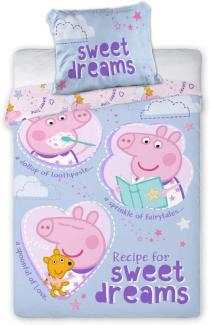 Peppa 'Sweet Dreams' sche-Set Peppa Pig Wutz Baby '100/135 cm