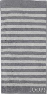 JOOP Handtuch-Serie Classic Stripes | Badetuch 80x200 cm | anthrazit