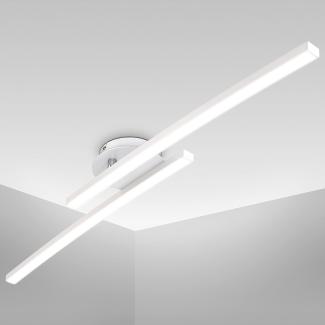 LED Deckenleuchte weiß schwenkbar Deckenlampe 12W warmweiß modern Flur Küche
