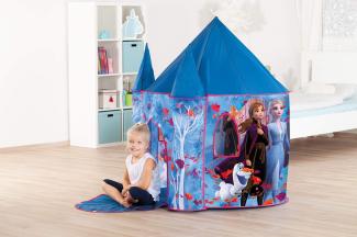 John 75117 Frozen 2 Disney Palace Deluxe Spielzelt Schloss Die Eiskönigin 2 mit Zinnen, blau