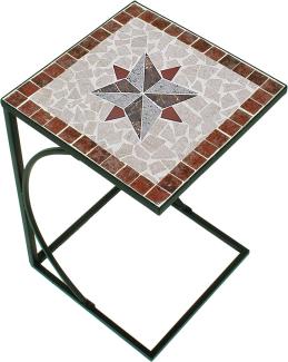 Beistelltisch AMARILLO Garten Gartentisch Outdoor Esstisch Tisch Möbel Mosaik