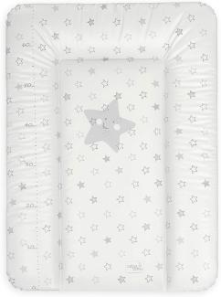 Babycalin Wickelauflage mit Sternen 50 x 70 cm weiß
