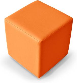 Möbel-Eins KUBUS Sitzwürfel 39x34x34 cm orange