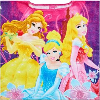 Disney Princess Mädchen Badeponcho ohne Kapuze