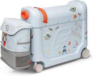 JETKIDS™ BY STOKKE® Aufsitzkoffer BedBox™ mit Crew BackPack™ Blue, 100% Polyester