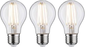 Paulmann 5080 Leuchtmittel Bundle 3x LED Filament Allgebrauchslampe klar 3x 9 Watt E27 230V