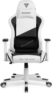 SENSE7 Chair, Weiß, 55x70x134 cm
