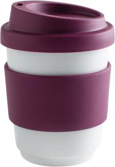 KAHLA Coffee-to-go-Becher Fillit Becher + Trinkdeckel, Porzellan, Made in Germany