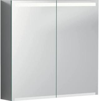 Geberit Option Spiegelschrank mit Beleuchtung, zwei Türen, Breite 75 cm, 500205001 - 500. 205. 00. 1