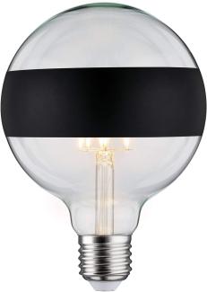 Paulmann 28682 LED Globe 6,5 Watt E27 Ringspiegel Schwarz matt Warmweiß dimmbar
