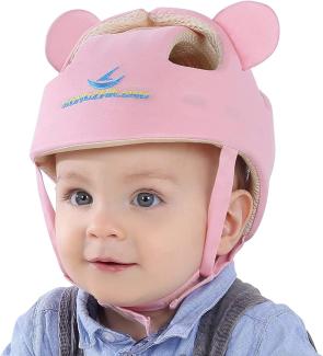 IULONEE Babyhelm Sicherheits-weiches Kopfschutzkissen für Kleinkind Krabbelhelm Laufen Lernen Schutzkappen