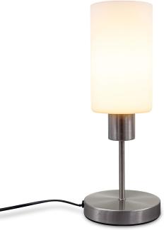Tischleuchte Touchlampe Nachttisch-Lampe Schreibtischlampe Glas Wohnzimmer E27