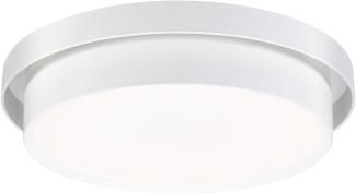 Paulmann 96779 LED Deckenleuchte Malik 28cm Weiss matt 2700K 3-Step-Dim