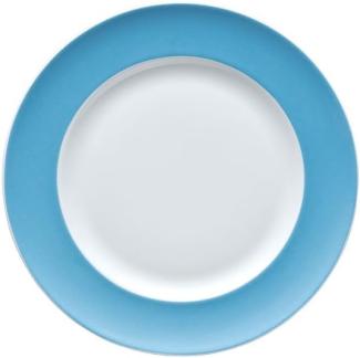 Thomas Sunny Day Brotteller, Teller, Kuchenteller, Dessertteller, Porzellan, Waterblue / Blau, 18 cm, 10218