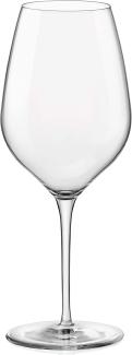 Bormioli Rocco 365742GRP021990 InAlto Tre Sensi Weinglas, groß, 6 Stück, transparent