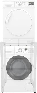 Waschmaschinenregal Medina (Farbe: weiß)