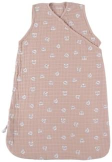 Noukie's Schlafsack aus Musselin, 70 cm, Rosa