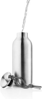 Eva Solo 24/12 To Go Isolierflasche, Isoflasche, Trinkflasche, Wasserflasche, Edelstahl, Stainless Steel, 500 ml, 505030