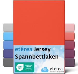 etérea Comfort Jersey Spannbettlaken Terra 90x200 cm - 100x200 cm