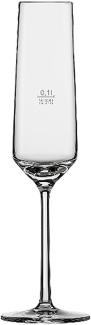 Schott Zwiesel Pure Sektglas, Glas, transparent, 23. 2 x 16. 2 x 26. 4 cm, 6-Einheiten