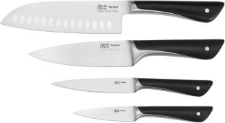 Tefal K267S456 Jamie Oliver 4er Set Koch- / Santoku- / Universal- / Schälmesser