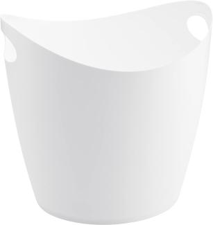 Koziol Zuber Bottichelli XL, Bottich, Aufbewahrungskorb, Organic Recycled, Recycled White, 28 L, 1447125