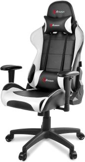 Arozzi Gaming Stuhl VERONA schwarz/weiß