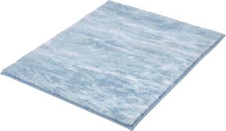 Kleine Wolke Badteppich Nevoa, 60x60 cm, Hellblau