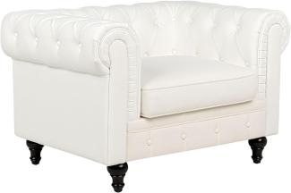 Sessel Cremeweiß CHESTERFIELD