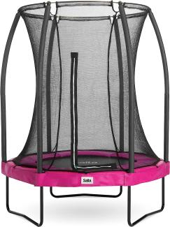 Salta 'Comfort Edition' Trampolin mit Netz, rund, pink,153 cm