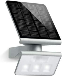 LED-Solarleuchte XSolar L-S silber, 140° Bewegungsmelder, 8 m Reichweite, Außenwandleuchte für Garten, Terrasse