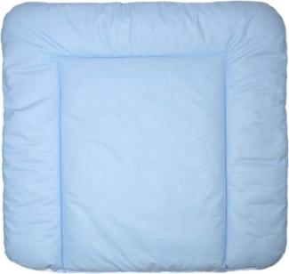 Baby Auflage Wickelauflage - Blau - 70x50 cm 70x70 cm 70x85 cm Wickeltischauflage (70 x 70 cm)