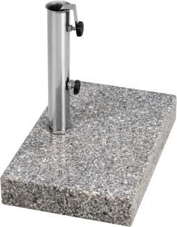 Schneider Granit-Balkonschirmständer ca. 25 kg, 865-00, Granit-Oberfläche, 26. 9 kg