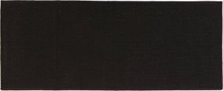 Badteppich TAPIS UNI, 50x120 cm, schwarz