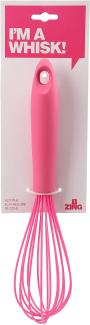 Premier Housewares Zing Schneebesen aus Silikon 30,4 cm, knallpink