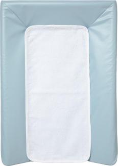 Wickelauflage Luxus + Handtuch blau/grau – 50 x 70 cm