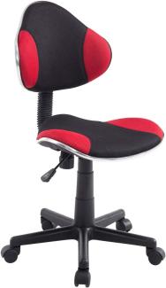 Drehstuhl Bürostuhl Stuhl - Nr 25 - Schwarz-Rot