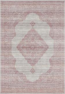 Vintage Teppich Carme Granatapfelrot - 80x150x0,5cm