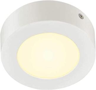 SLV Leuchte 1003014 SENSER 12 Indoor LED Deckenaufbauleuchte rund weiß dimmbar