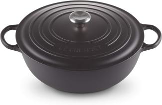 Le Creuset Signature La Marmite 26 cm Schwarz - Schwarz - 25 bis 28 cm