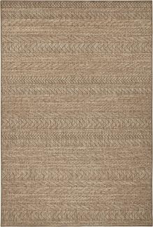 In- & Outdoor Teppich Granado Beige Braun - 160x230x0,6cm