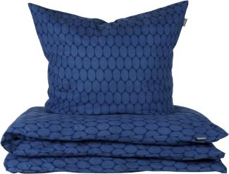 Schiesser Feinbiber Bettwäsche Set Drops aus weicher, wärmender Baumwolle, Größe:135 cm x 200 cm