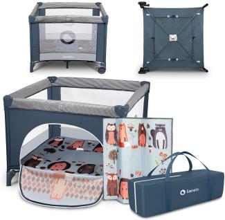 Lionelo Baby Beds And Playpens - Lo-Lene Blue Navy