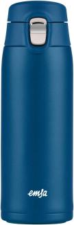 EMSA 'Travel Mug Light' Thermobecher, Edelstahl, blau, 400 ml