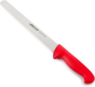 Arcos 295022 Gebäckmesser, Acier_inoxydable, Rot, 250 mm